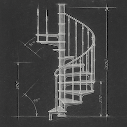 Schody żeliwne w projektach architektonicznych