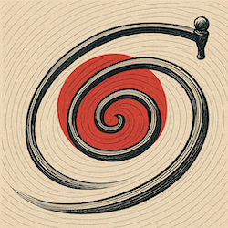 Ikigai i kręcone schody żeliwne