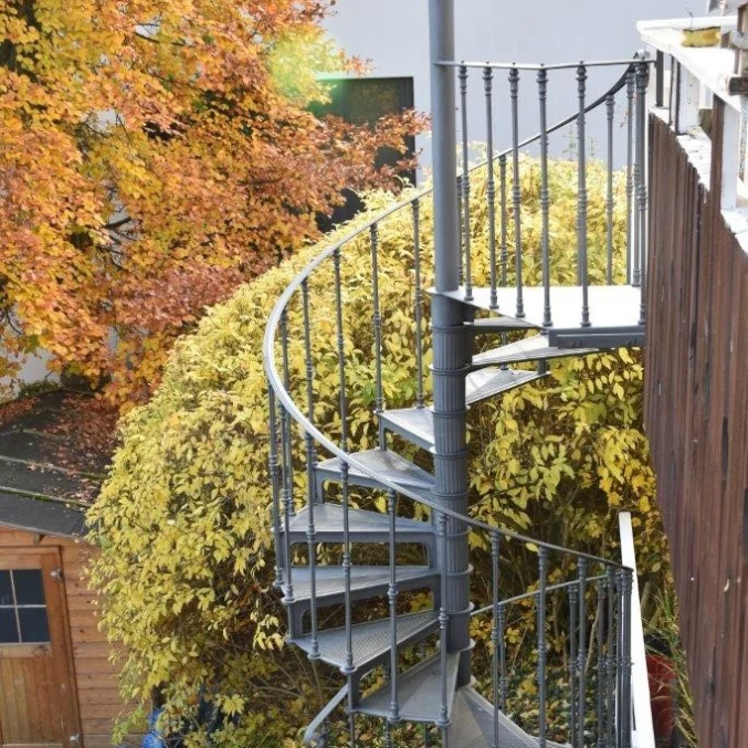 Schody spiralne zewnętrzne